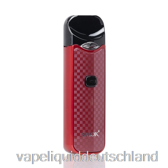 Smok Nord 15 W Pod-Kit, Rote Kohlefaser-Vape-Flüssigkeit